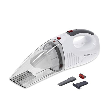SEVERIN 3-in-1 cordless handheld vacuum cleaner S'POWER home & car, cordless wet & dry vacuum cleaner with 7.4V Li-ion battery, car vacuum cleaner including 12V charging cable, white/red, HV 7144 on sale